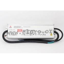 HVGC-150-350B, Mean Well LED drivers, 150W, IP67, constant current, dimmable, high voltage, HVGC-150 series