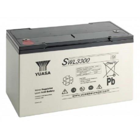SWL3300, Yuasa lead-acid batteries, 12 volts, SW and SWL series