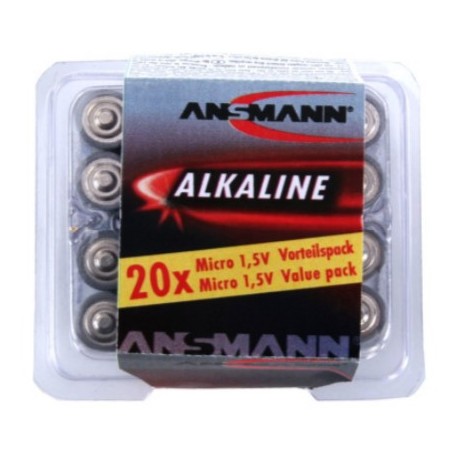 5015538, Ansmann alkaline manganese batteries, 1,5V/9V, Alkaline and Industrial series