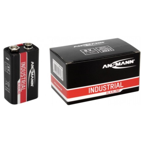 1505-0001, Ansmann Alkali-Mangan-Batterien, 1,5V/9V, Alkaline und Industrial Serie