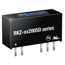 RKZ-122005D, Recom DC/DC converters, 2W, SIL7 housing, RKZ-xx2005 series