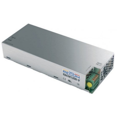 RACM1200-24SAV/ENC, Recom AC/DC converters, 1200W, RACM1200-V series