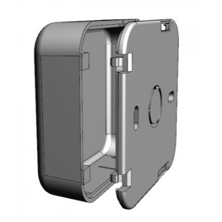 1551SNAP3BK, Hammond small enclosures, ABS, for wall mounting, 1551SNAP series