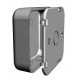 1551SNAP3GY, Hammond small enclosures, ABS, for wall mounting, 1551SNAP series 1551SNAP3GY