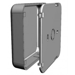 1551SNAP4BK, Hammond small enclosures, ABS, for wall mounting, 1551SNAP series