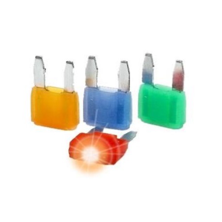 341.829, ESKA automotive blade type fuses, with LED, 32V and 58V, 341.800 Mini series