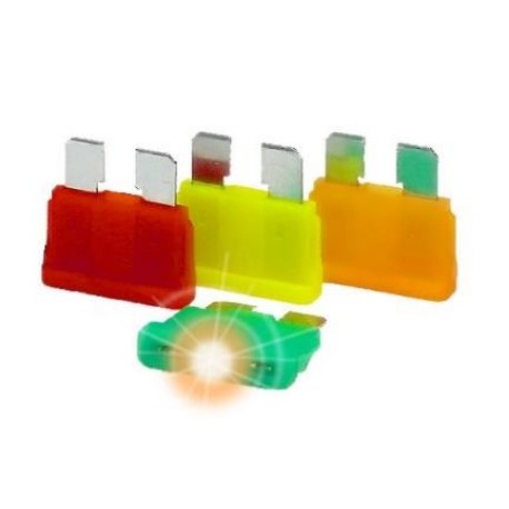 340.235, ESKA automotive blade type fuses, with LED, 32V, 340.200 Standard series