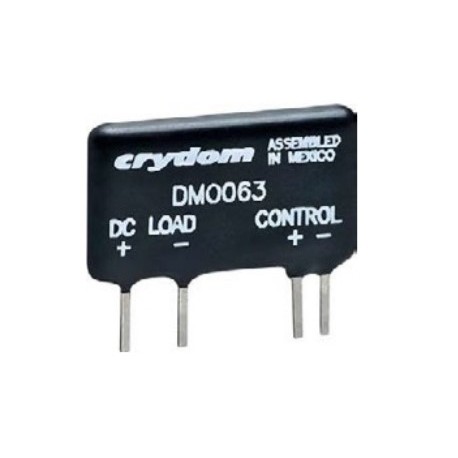 DMO063, Sensata/Crydom solid state relays, 3A, 60V, MOSFET output, DC voltage, SIL housing, DMO series