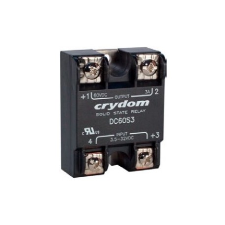DC60S7, Crydom solid state relays, 20 to 100A, 72 to 300V, MOSFET output, DC voltage, DC series