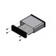 1455L802BK, Hammond diecast extruded aluminium enclosures, with end panels, 1455 series 1455L802BK