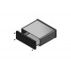 1455U1602BK, Hammond diecast extruded aluminium enclosures, with end panels, 1455 series 1455U1602BK