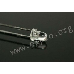 204-10USOC/S400-A9, Everlight light-emitting diodes, clear, ultrabright, 3mm, EL204-10 series