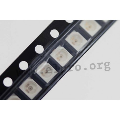 6711C70200HPM0FK0ABCA27372TAM, Everlight SMD light-emitting diodes, clear, PLCC housing, 67-11/67-21/67-31 series