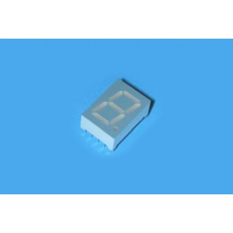 S515UBWA/C470, Everlight 7-segment LED displays, 13,2mm digit height, 1 digit, S51 series