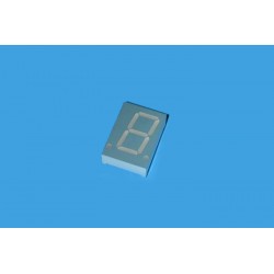 S815SURWA/S530-A3, Everlight 7-segment LED displays, 20,4mm digit height, 1 digit, S815 and S816 series