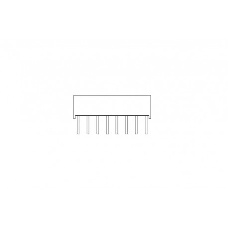 LTL-2685HR, LiteOn light bars, diffuse, DIL16 housing, LTL-2685 series