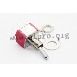 T8011-SECQ-E-H-Z28, Salecom toggle switches, 5A, for Ø6,86mm cutout, T80-T series