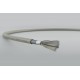 9009410, Klasing flat cables, shielded, AWG28, grey, FL-(St)CY-RD series 9009410 10-polig geschirmt 9009410