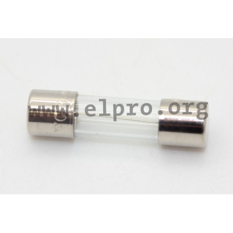 UL520.610, ESKA fuse links, 5x20mm, with 2 push-on caps, fast acting, 125/250V, UL520.600 series