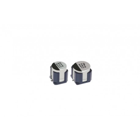 EEHZT1E221V, Panasonic electrolytic capacitors, SMD, 125°C, reflow, low ESR, hybrid, 4000h, ZK and ZT series