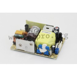 EPS-65S-12, Mean Well switching power supplies, 65W, 3"x2", open frame (PCB), EPS-65S series