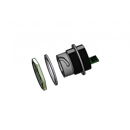 17-110414, Conec RJ45 connectors, IP67, Cat5e, PCB jack, 17-10 and 17-11 series