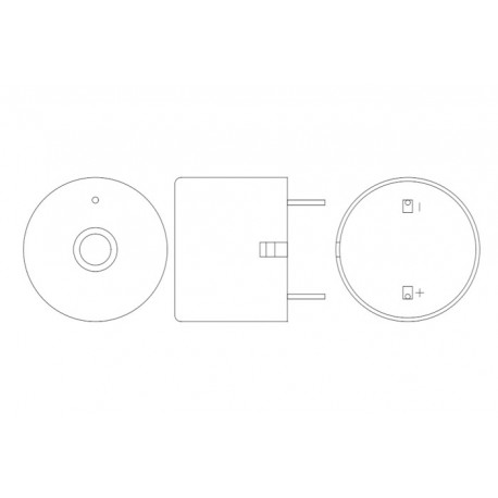 PT-2038PQ, Hitpoint piezo buzzers, for PCB assembly, PT series
