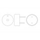 PK-11N23PQ, Hitpoint piezo buzzers, with driver circuit, for PCB assembly, PK series PK-11N23PQ