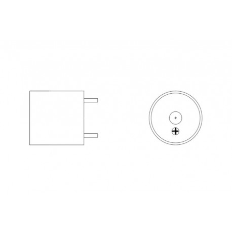 PK-16N35PQ, Hitpoint piezo buzzers, with driver circuit, for PCB assembly, PK series