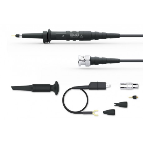 10000, Testec test probes, for oscilloscopes, passive, up to 150MHz, TT-LF series