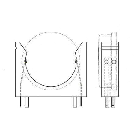 NH5077-LF, Renata button cell holders, horizontal and vertical, for THT and SMT