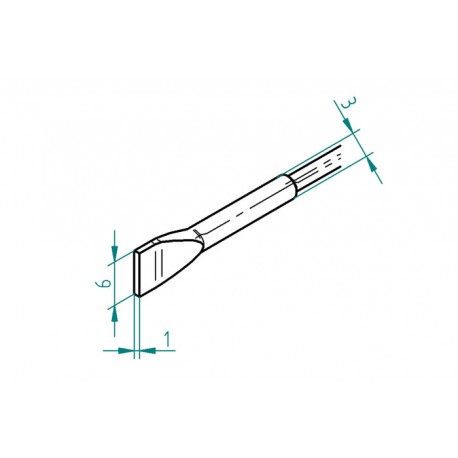 0462FDLF060/SB, Ersa Lötspitzen, für Ersa CHIP TOOL VARIO, 462 Serie