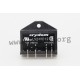 LS240D12, Crydom solid state relays, 8 to 12A, 280V, thyristor output, SIL housing, LS series LS 240 D12 LS240D12
