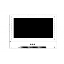 DEM128064F1SBH-PW-N, Display Elektronik STN LCD displays, 128x64