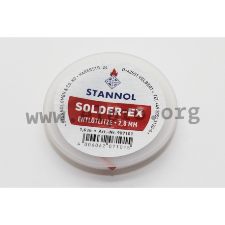 907101, Stannol Entlötkupferlitze