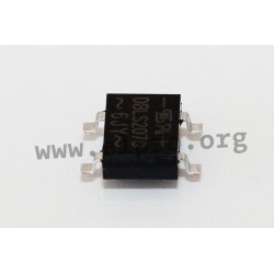 DBLS208G RD, Taiwan Semiconductor SMD rectifiers, 2A, DBLS series