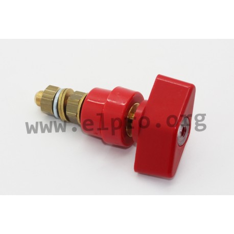 POL102/RT, Schützinger insulated terminal posts, 100A, POL 102 series