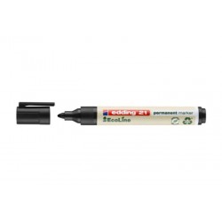 4-21001, edding EcoLine permanent markers, 1 to 3mm, 21 and 25 series