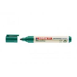 4-21004, edding EcoLine permanent markers, 1 to 3mm, 21 and 25 series