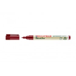 4-25002, edding EcoLine permanent markers, 1 to 3mm, 21 and 25 series