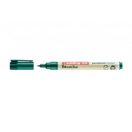4-25004, edding EcoLine permanent markers, 1 to 3mm, 21 and 25 series