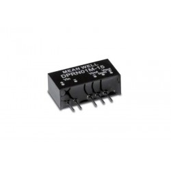 DPRN01L-12, Mean Well DC/DC converters, 1W, SIL6 housing, SPRN01 and DPRN01 series
