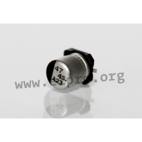 EEE1VA221P, Panasonic electrolytic capacitors, SMD 85°C, S series