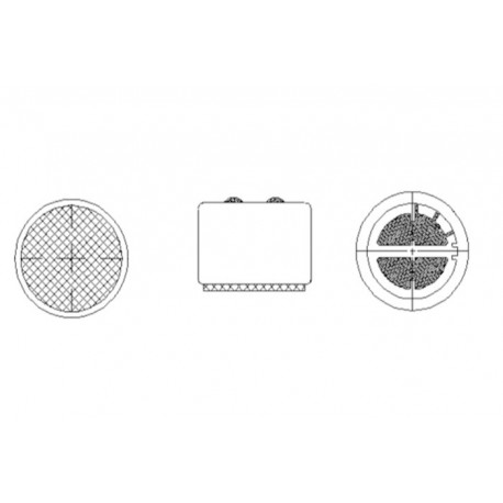 PMOF-9745S-42KDQ, Hitpoint microphone capsules, diameter 9,7mm, PMOF97 series