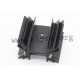 SK 129 38,1 STS, Fischer extruded heatsinks, with soldering pins for PCB mounting, SK129, SK145 and SK409 series SK 129 38,1 STS