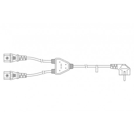 SGKA Y 5m black 1mm²