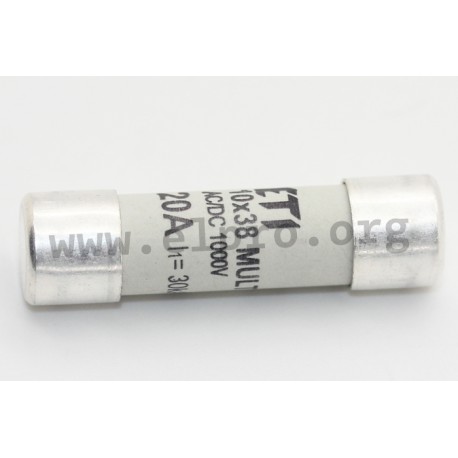 1038.823, ESKA fuse links, photovoltaics, 10,3x38mm, very fast acting, 1000V, 1038.800 series