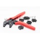 HT-K6A02, Hanlong crimping pliers, for end sleeves, receptacles and crimping contacts, HT series HT-K6A02