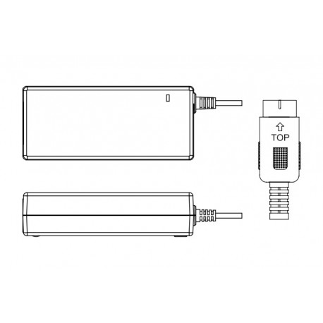EA11011P(46), EDACPOWER desktop switching power supplies, 120W, energy efficiency Level VI, EA1101 series