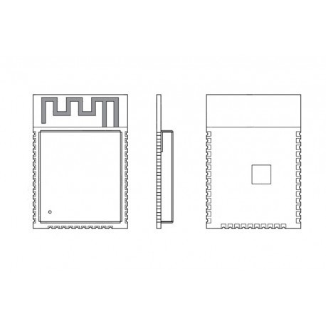 ESP32-WROOM-32D-N4, Espressif WiFi modules, 802.11 b/g/n, bluetooth, ESP series
